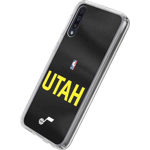 NBA Utah Jazz Jersey Galaxy A50 Clear Case